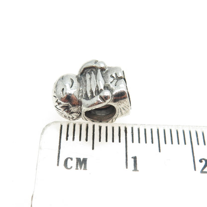 PANDORA 925 Sterling Silver Kleiner Junge Bead Charm