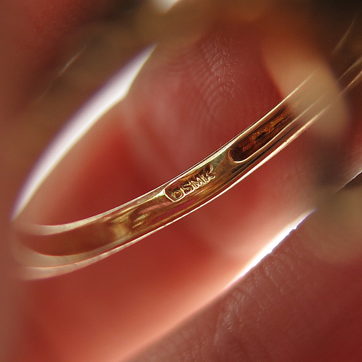 DSMK 925 Sterling Silver Gold Plated Real Sapphire Ruby & Topaz Ring Size 7.25