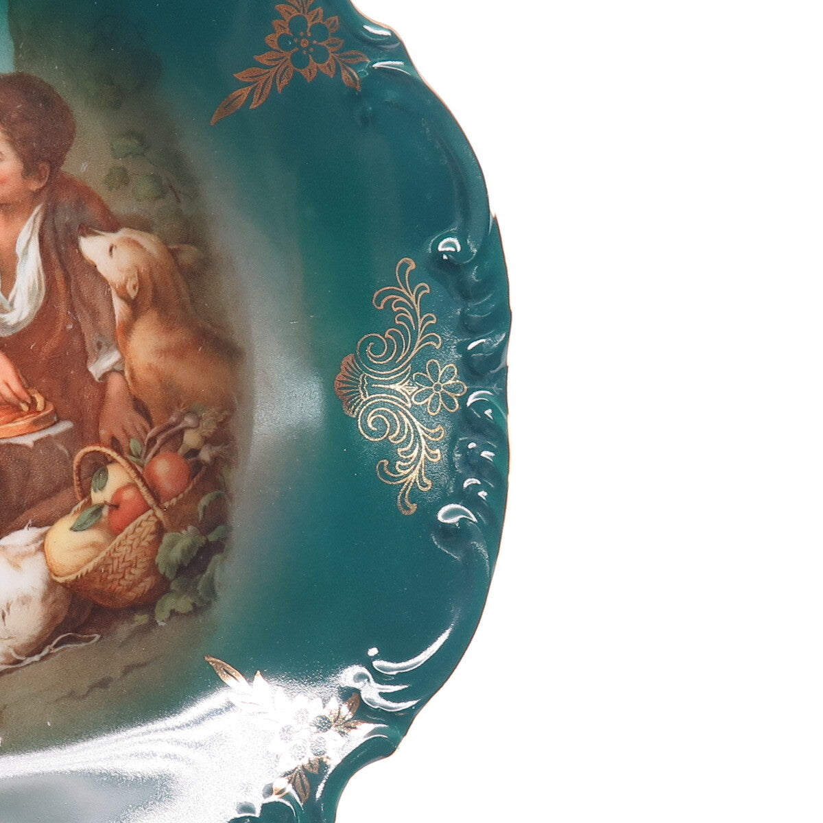 CICO China Made In Germany Antique Children Collectable Porcelain Cabinet Plate