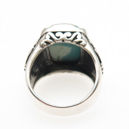 SILPADA 925 Sterling Silver Vintage Real Kingman Turquoise Ring Size 9.25