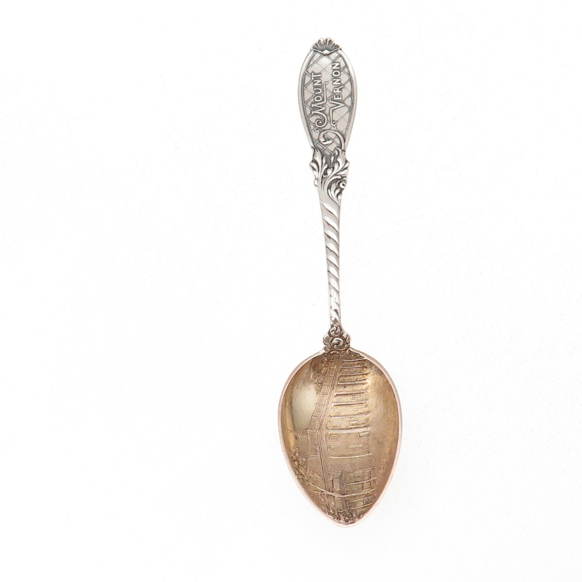 Howard 925 Sterling Silver Antique Art Deco Mount Vernon Coffee Spoon