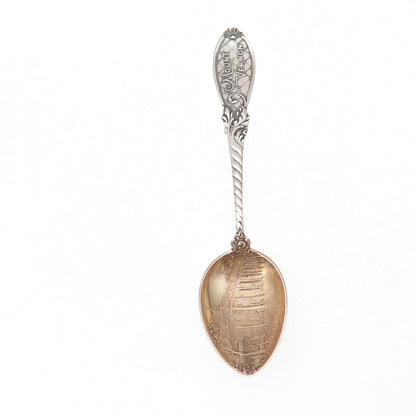 Howard 925 Sterling Silver Antique Art Deco Mount Vernon Coffee Spoon