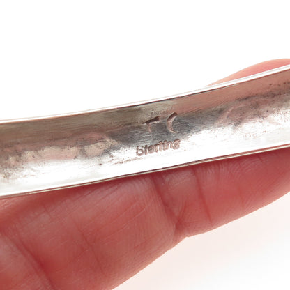 Thomas Singer Old Pawn Sterling Silver Vintage Zig Zag Adjustable Bracelet 6"