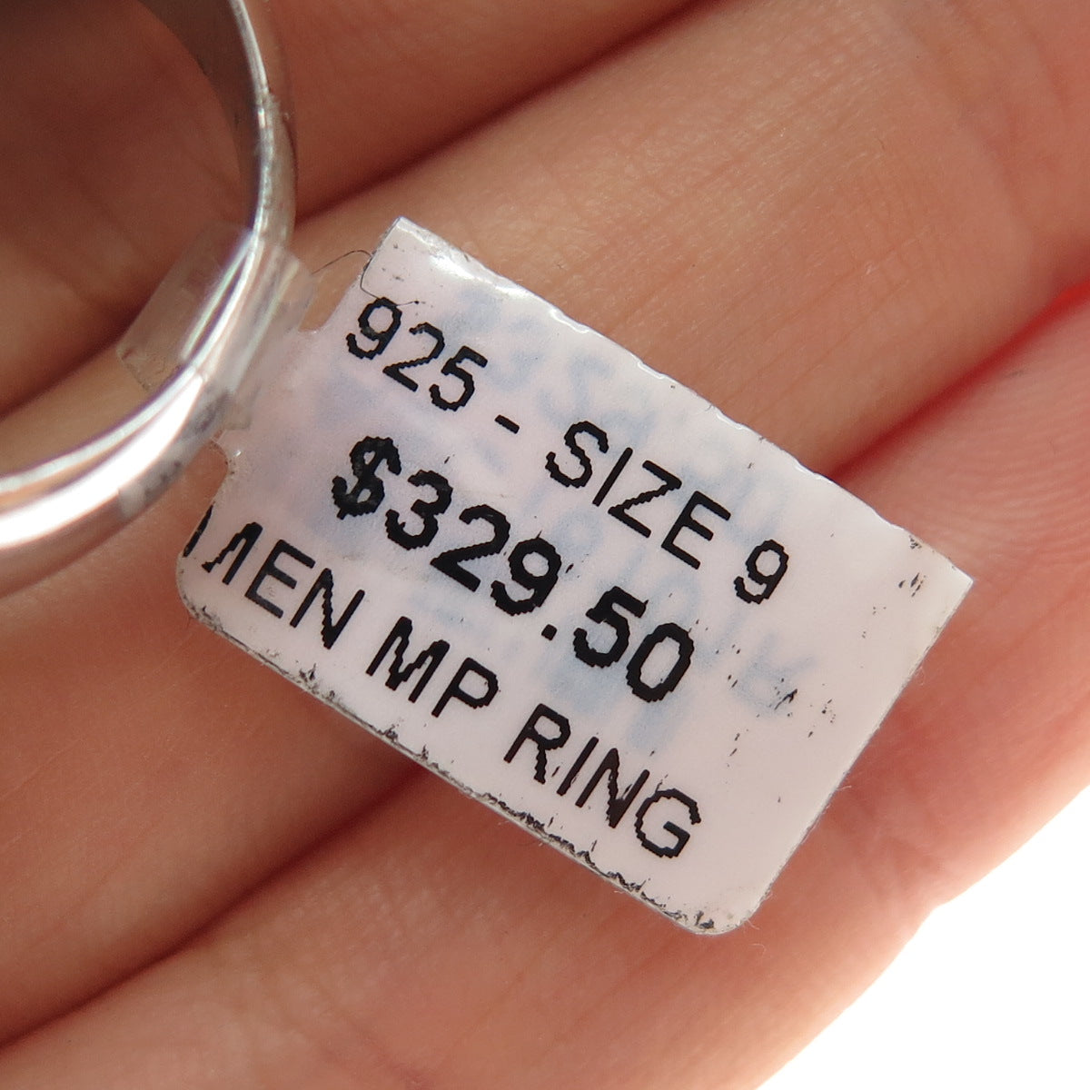 925 Sterling Silver Round-Cut C Z Dome Ring Size 9.25