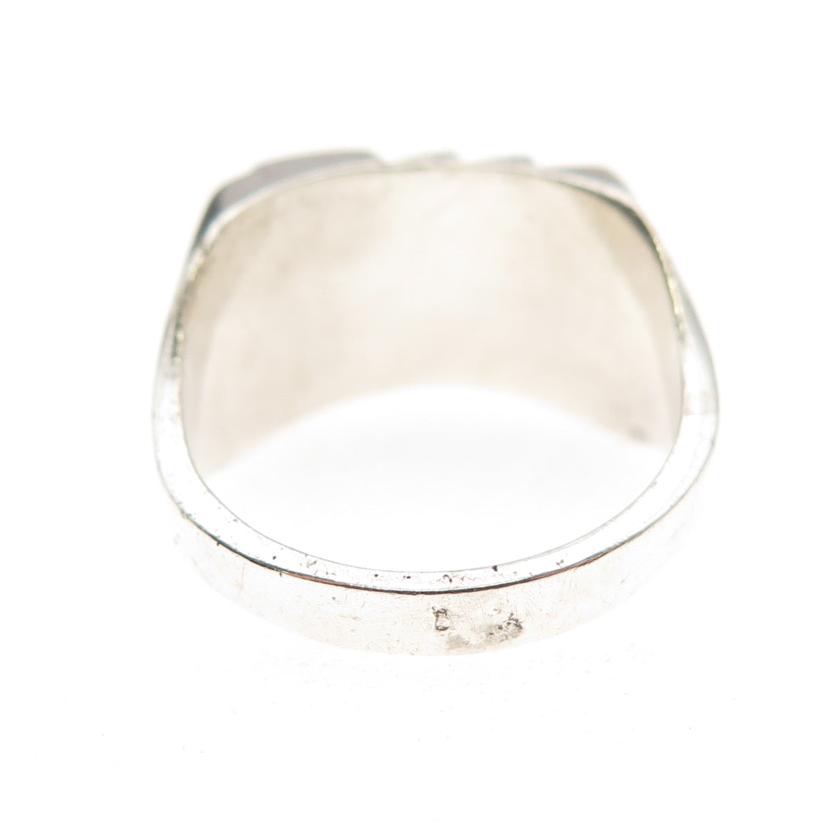 ESPO Joseph Esposito 925 Sterling Silver Antique Art Deco Oxidized Ring Size 7