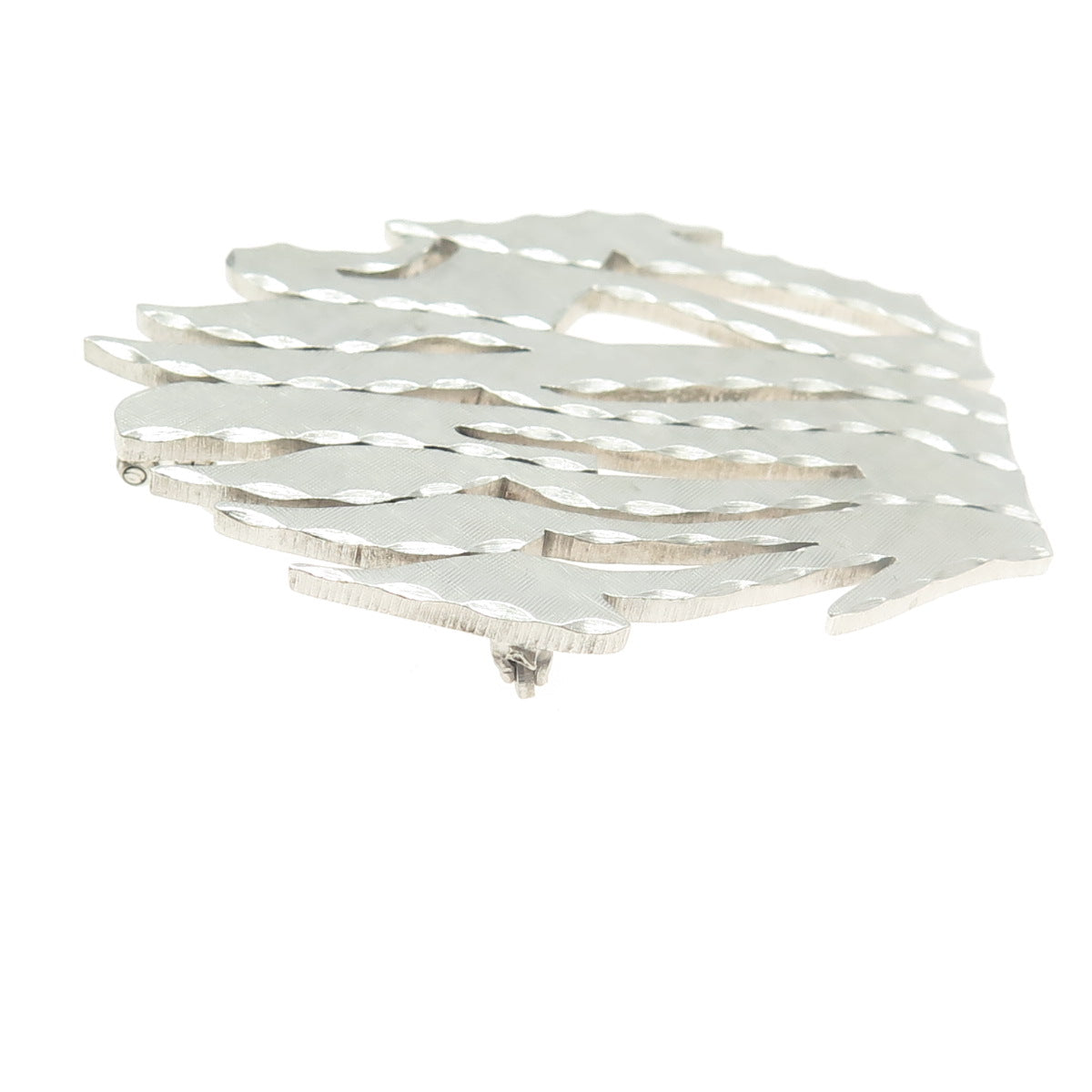 NISSIM HIZME 925 Sterling Silver Vintage Judaica Pin Brooch / Pendant