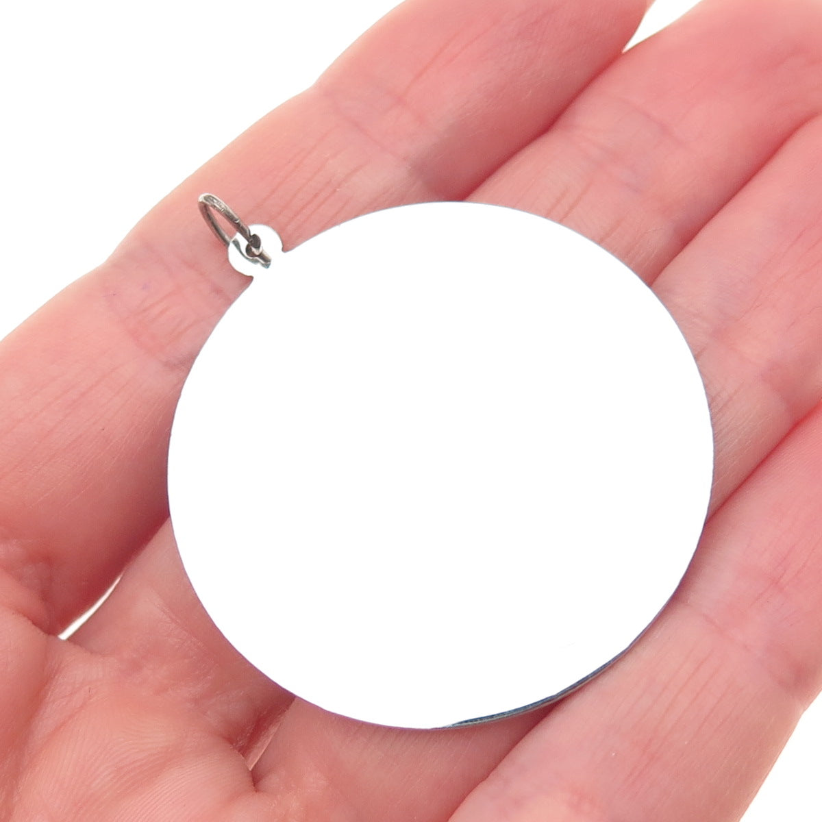 JAY POSON 925 Sterling Silver Vintage Aries Zodiac Sign Charm Pendant