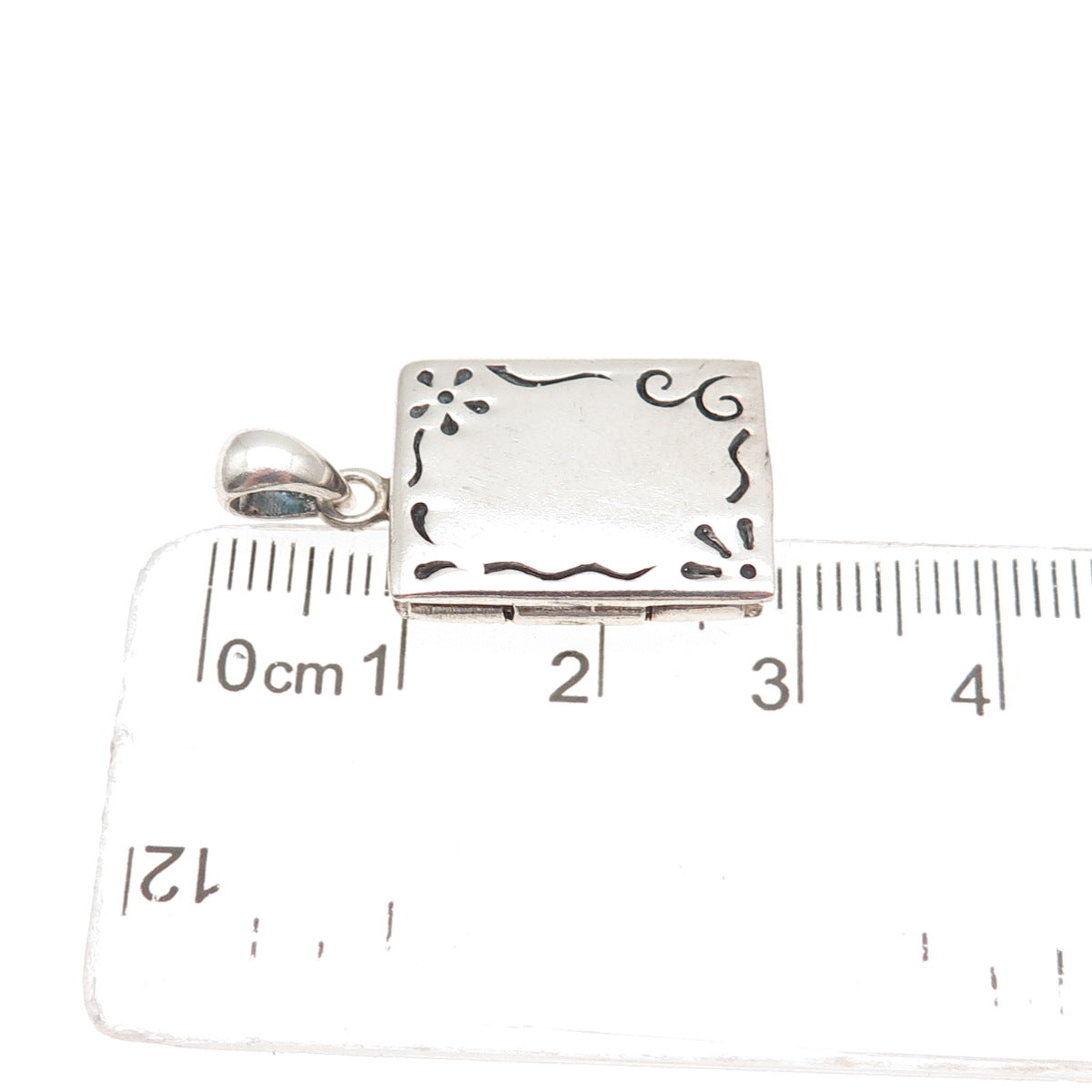 Boma 925 Sterling Silver Vintage Locket Charm Pendant
