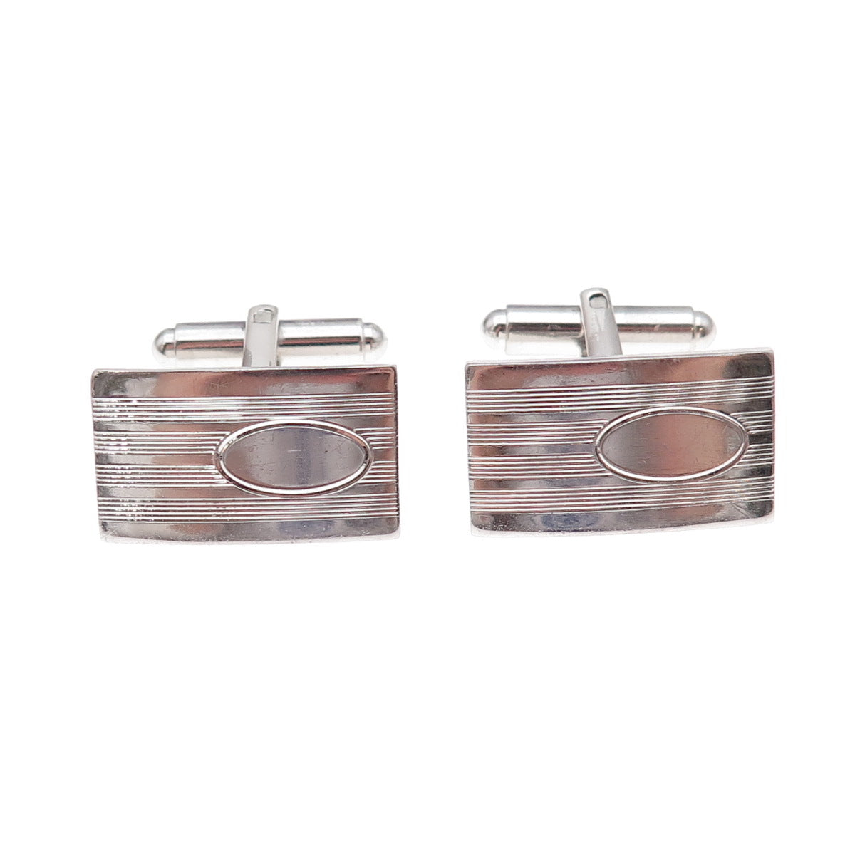 Hayward 925 Sterling Silver Antique Art Deco Cufflinks