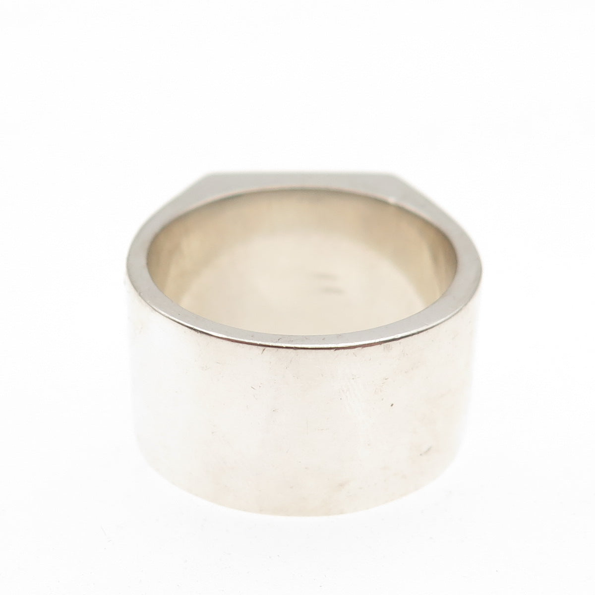 925 Sterling Silver Vintage 2000 RT Birmingham Millennium Signet Ring Size 9