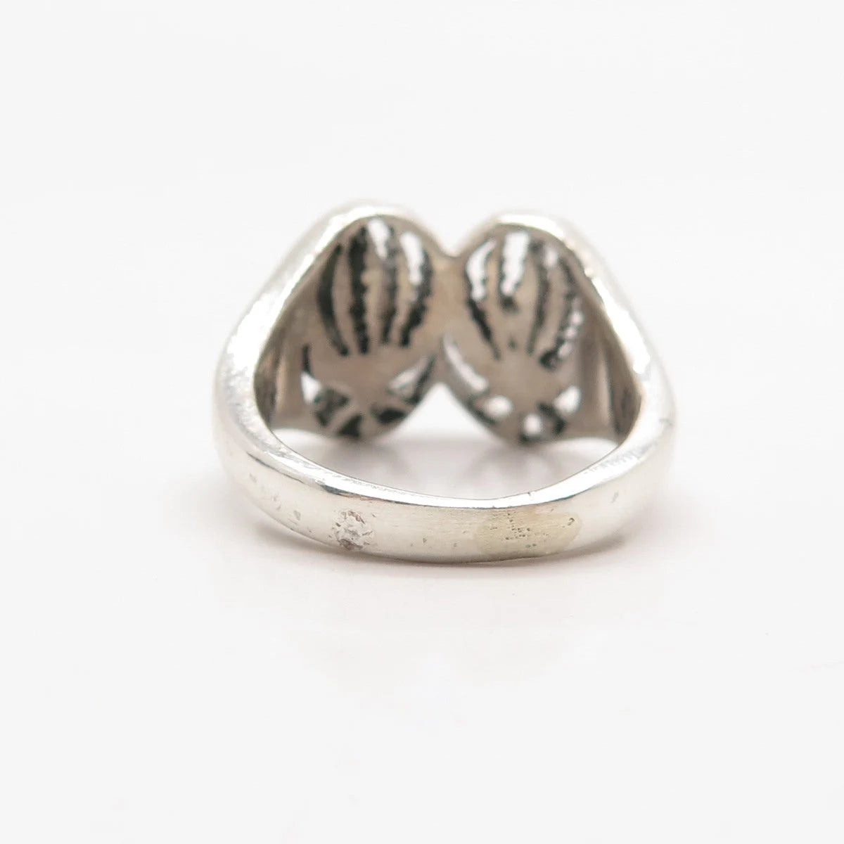 925 Sterling Silver Vintage Cactus Ring Size 5.75