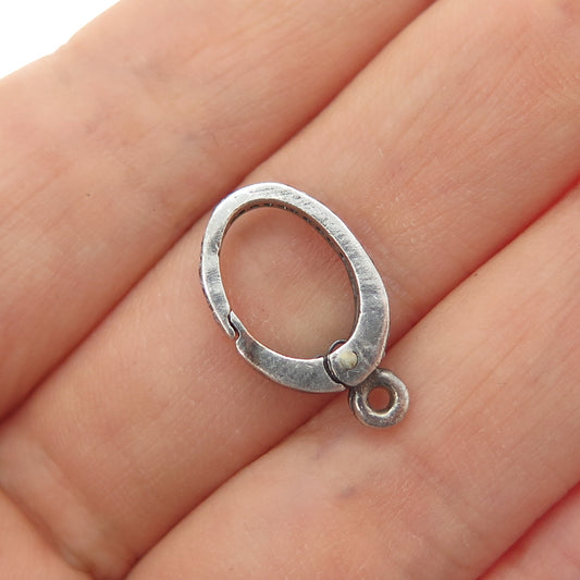 925 Sterling Silver Real Round-Cut Diamond Bracelet / Necklace Lobster Lock