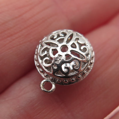 925 Sterling Silver Round-Cut C Z Jacket Earrings