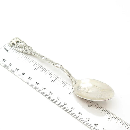 925 Sterling Silver Antique Art Deco Shreve & Co. Golden Gate SF US Spoon