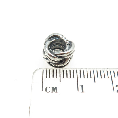 PANDORA 925 Sterling Silver Forget Me Knot Bead Charm