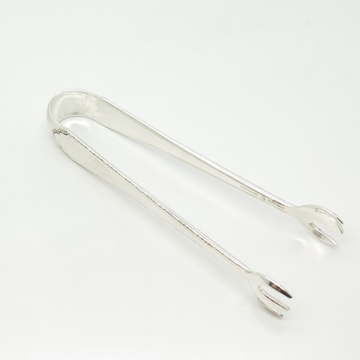 925 Sterling Silver Antique 1921 Lunt William & Mary Treasure Sugar Tongs