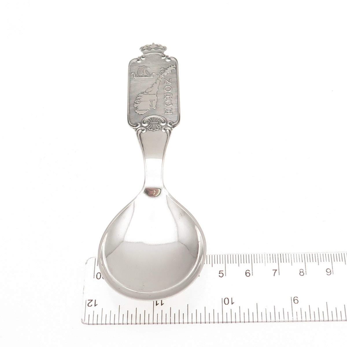 Seathers Gull 830S Silver Vintage Norway Viking Baby Spoon