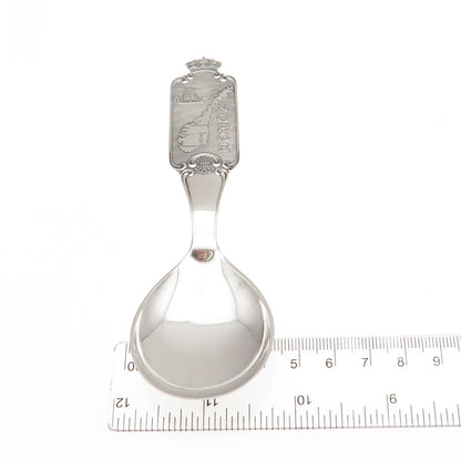 Seathers Gull 830S Silver Vintage Norway Viking Baby Spoon