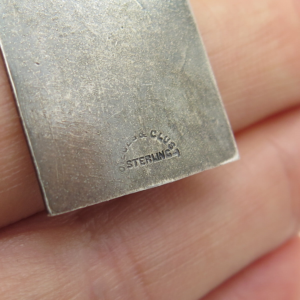 DIEGES & CLUST 925 Sterling Silver Antique IJWU Union Made GBPSAL School Pendant
