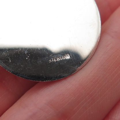 925 Sterling Silver Vintage Poodle Dog Charm Pendant