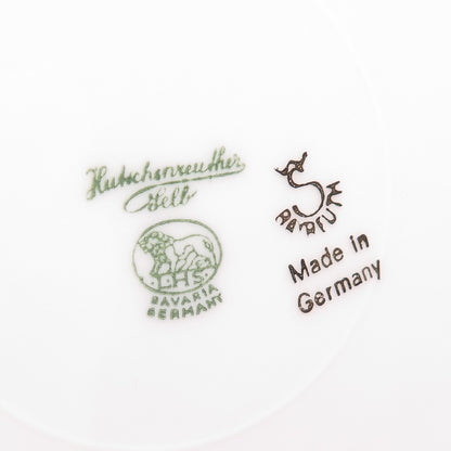 Hutschenreuther Selb Bavaria Antique Hand Painted Porcelain Cabinet Plate