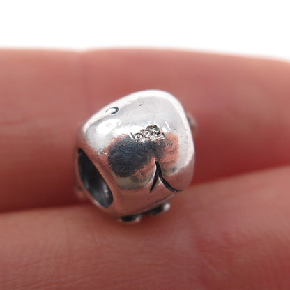 925 Sterling Silver I Love You Sign Slide Bead Charm