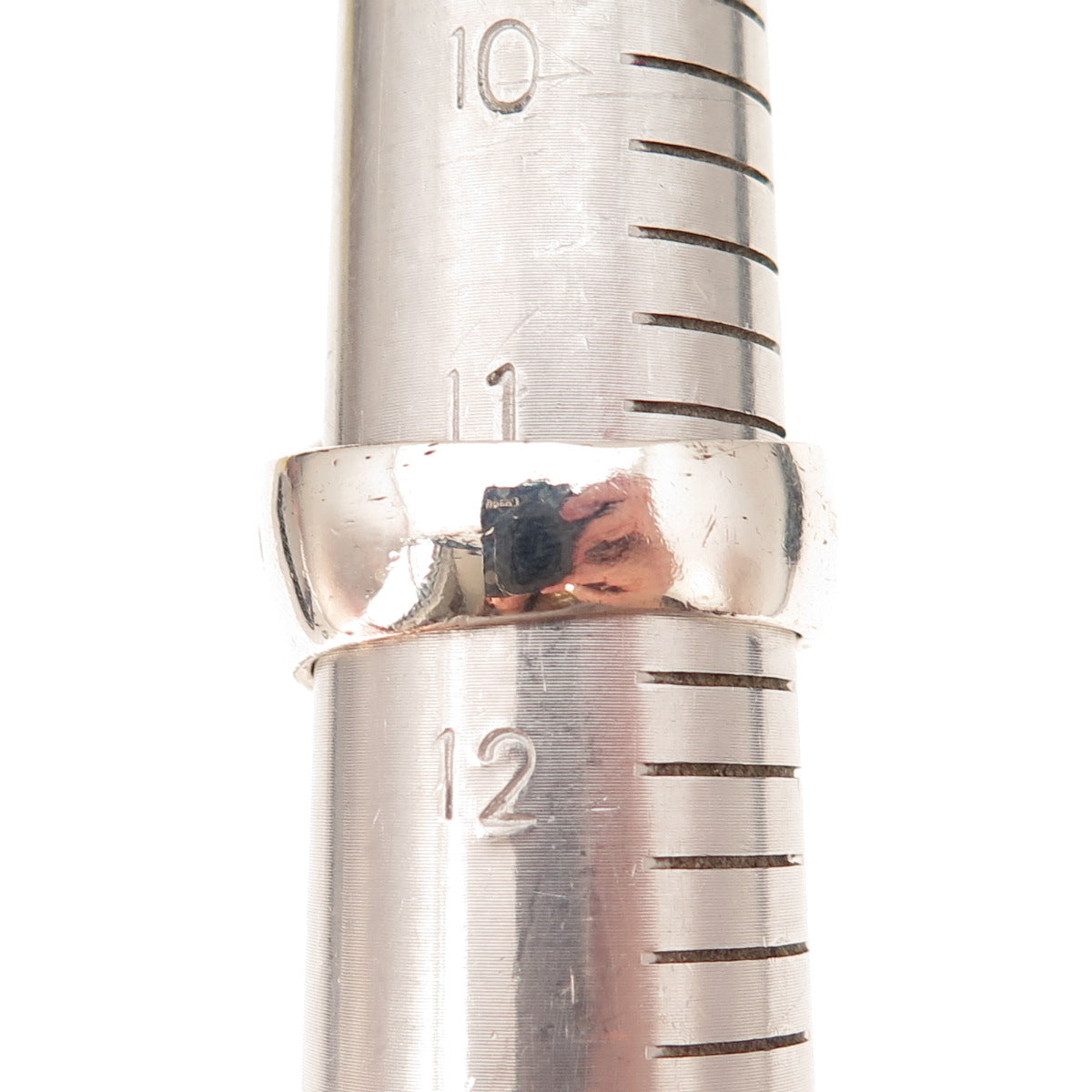 925 Sterling Silver Vintage Cross Oxidized Ring Size 11.5