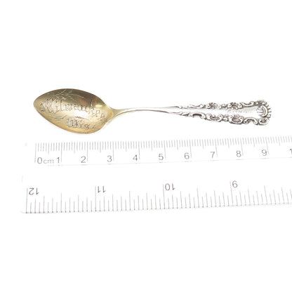 925 Sterling Silver Antique Art Deco Milwaukee Wisconsin Coffee Spoon