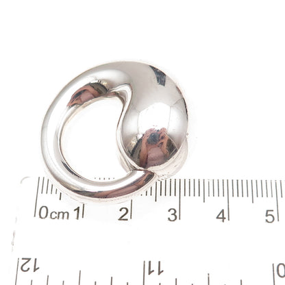 Tiffany & Co. Elsa Peretti Sterling Silver Vintage Large Eternal Circle Pendant