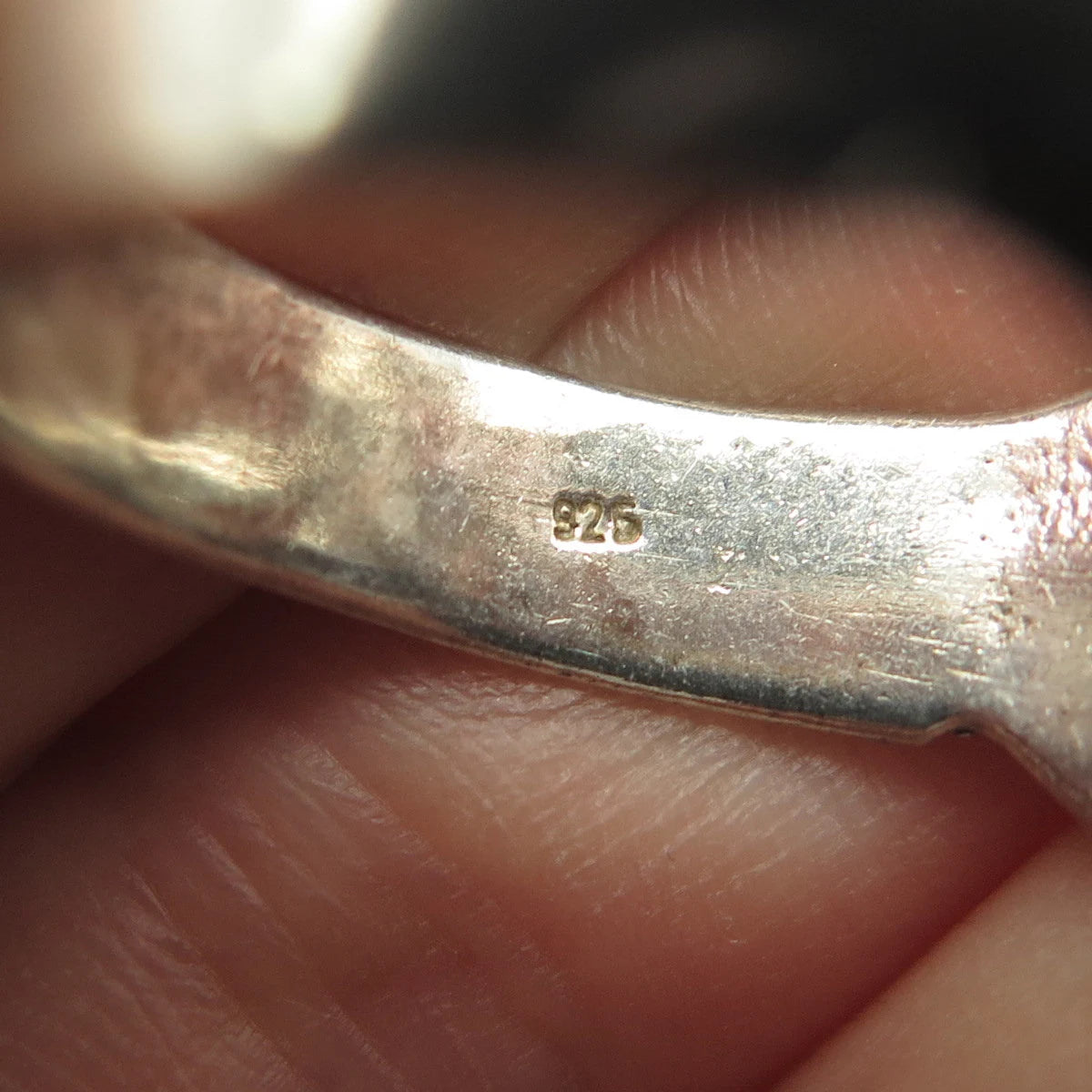 925 Sterling Silver Vintage Irish Claddagh Ring Size 11.75