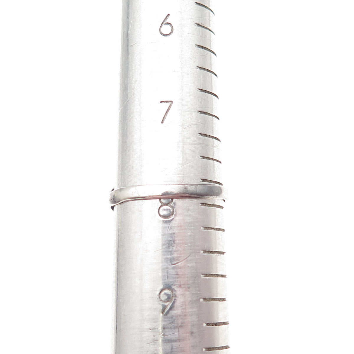 Cecil Ashley Navajo Old Pawn 925 Sterling Silver Vintage MOP Feather Ring Size 8