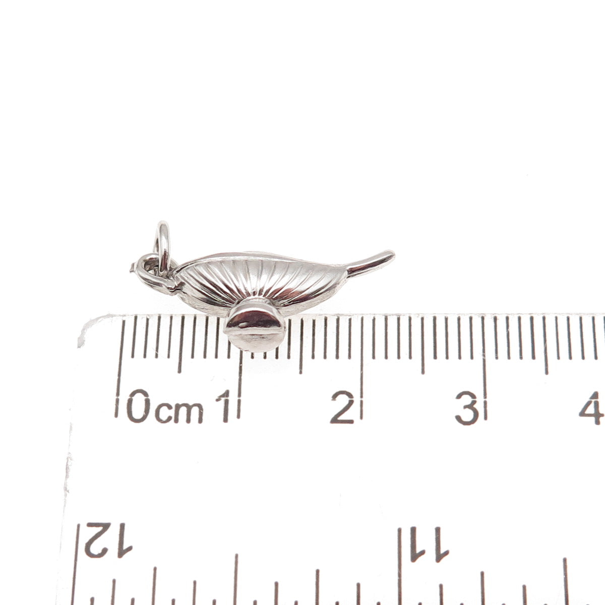 AE Art's Elegance 925 Sterling Silver Vintage Aladdin Lamp 3D Mini Charm Pendant