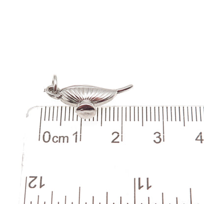 AE Art's Elegance 925 Sterling Silver Vintage Aladdin Lamp 3D Mini Charm Pendant