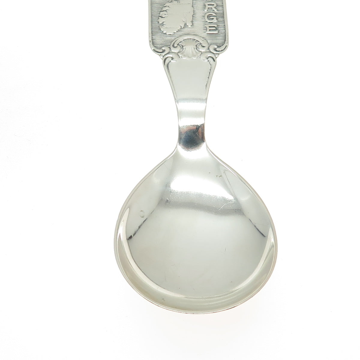 SAETHERS GULL 830S Silver Vintage Norway Baby Spoon