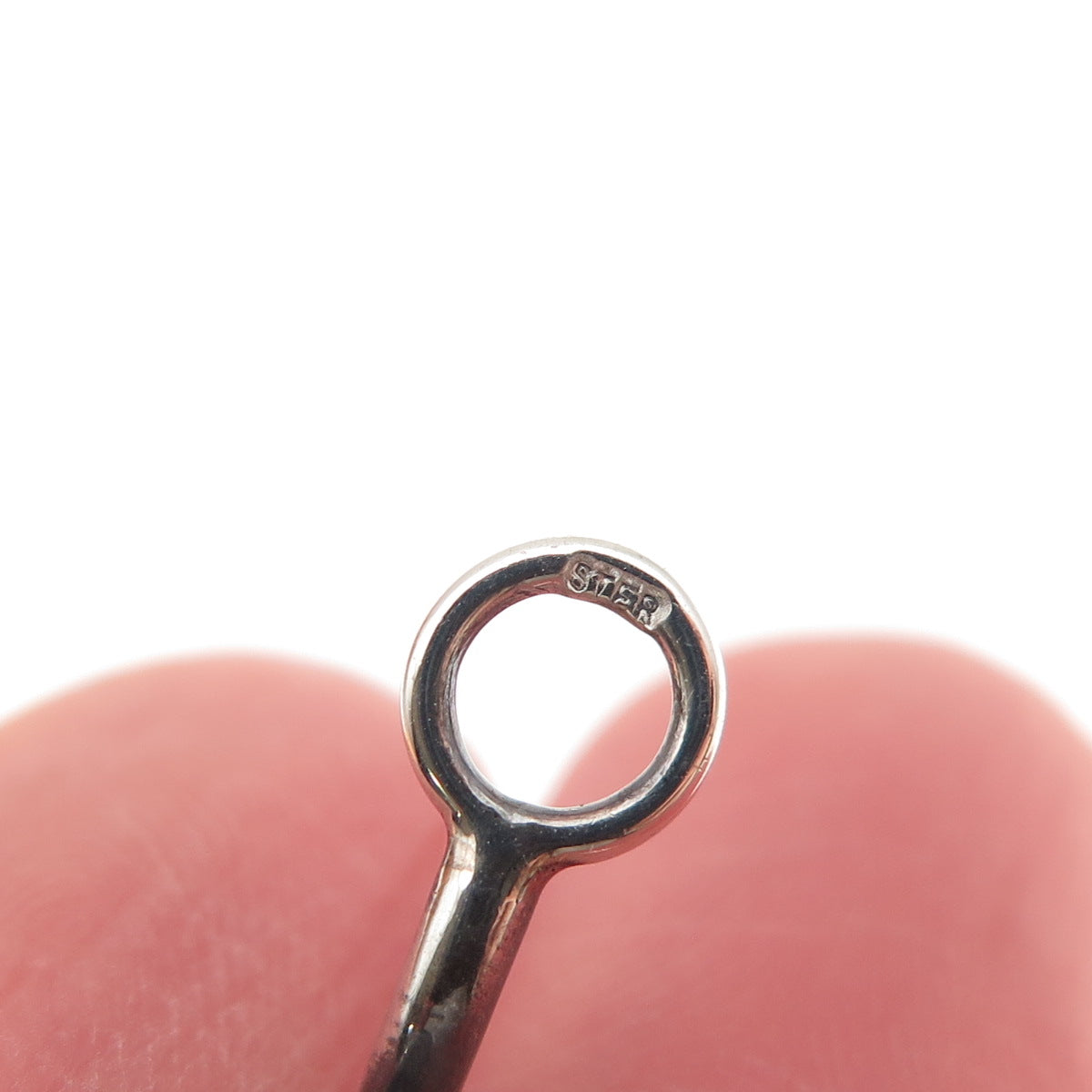 925 Sterling Silver Vintage XOXO Hugs & Kisses Oxidized Charm Pendant