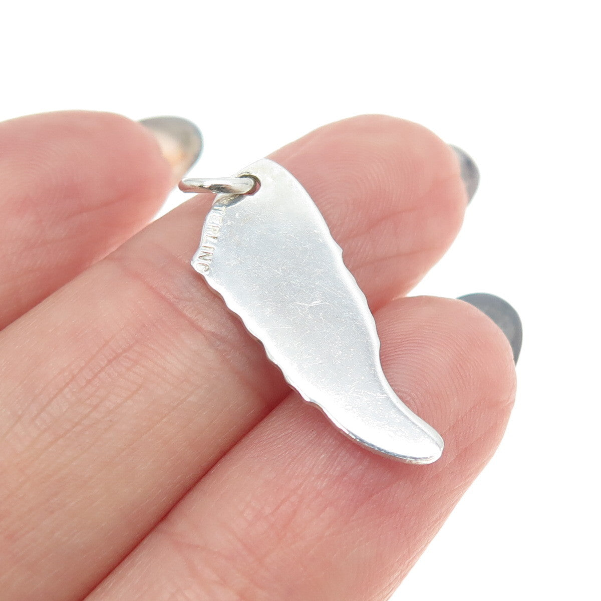 925 Sterling Silver Vintage Boot Shoe Charm Pendant