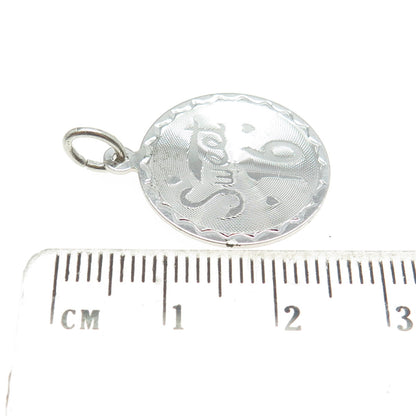 925 Sterling Silver Vintage "Sweet 16" Charm Pendant