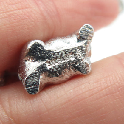 THE THOMAE CO. 925 Sterling Silver Vintage Squirrel 3D Charm Pendant