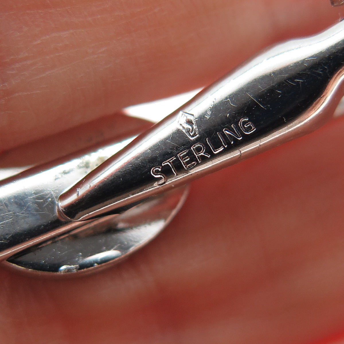 SWANK 925 Sterling Silver Vintage Engravable Tie Clip