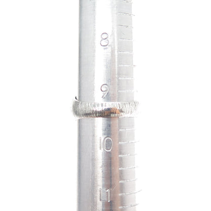 925 Sterling Silver Vintage Real Star Sapphire Modernist Ring Size 9.5