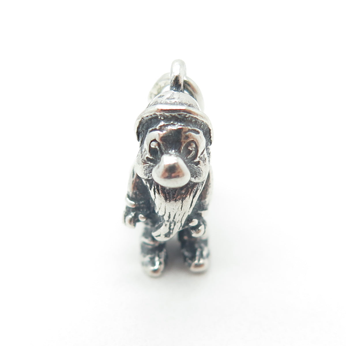 WALT DISNEY 925 Sterling Silver Vintage Dwarf 3D Charm Pendant