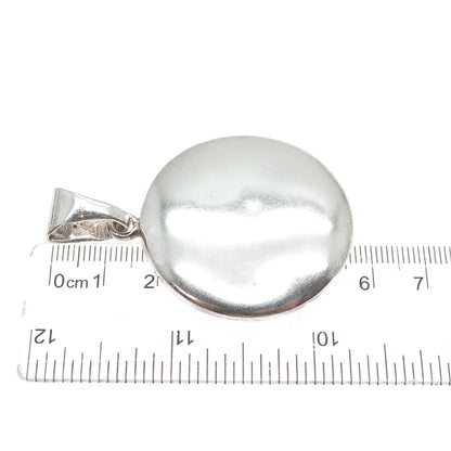 SILPADA 925 Sterling Silver Vintage Modernist Disc Pendant