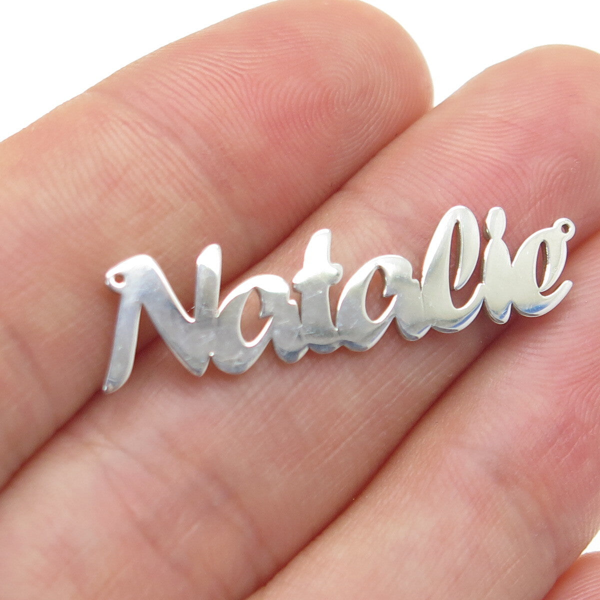925 Sterling Silver "Natalie" Personalized Centerpiece Pendant