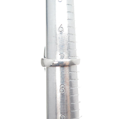 FRANZ BREUNING 925 Sterling Silver 2-Tone Vintage Modenrist Ring Size 7.25