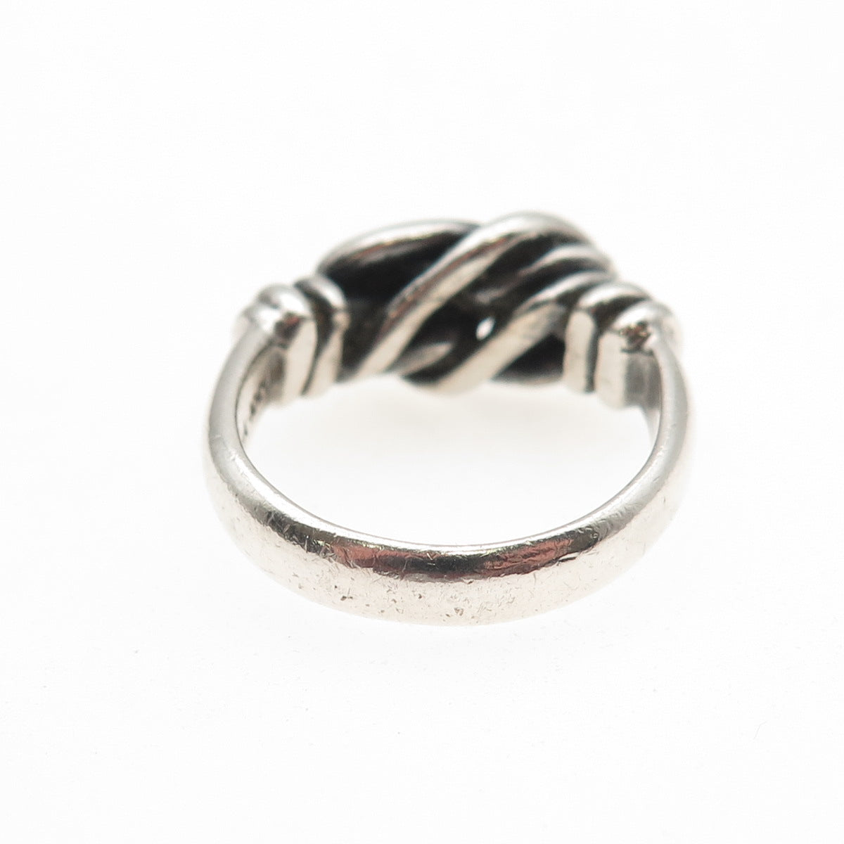 MMA Metropolitan Museum of Art 925 Sterling Silver Vintage Knot Ring Size 8.25