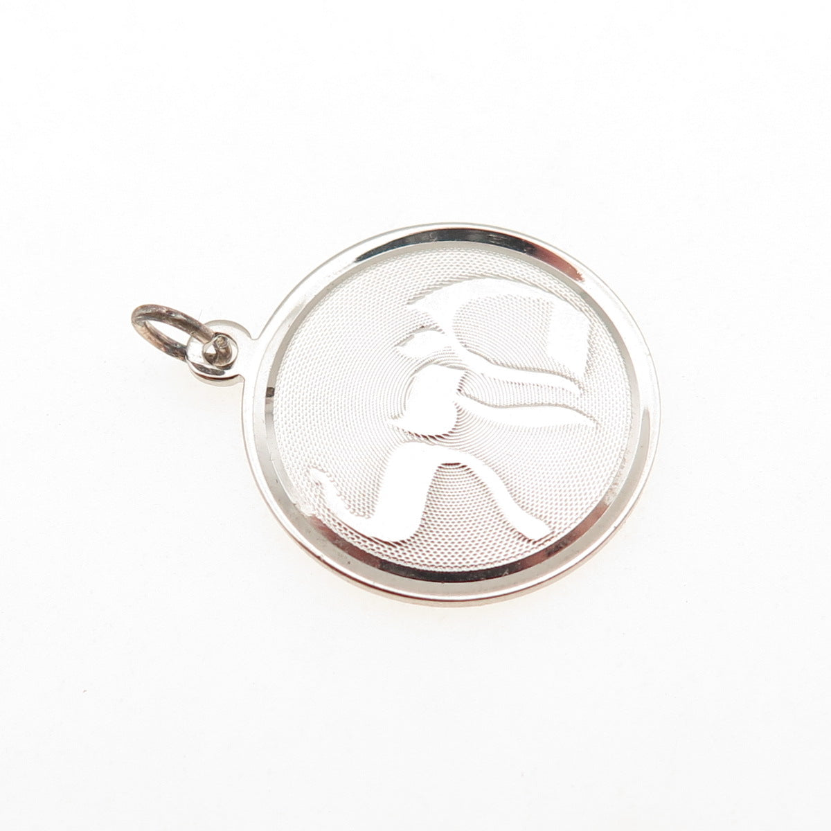 JAY POSON 925 Sterling Silver Vintage Judaica Charm Pendant