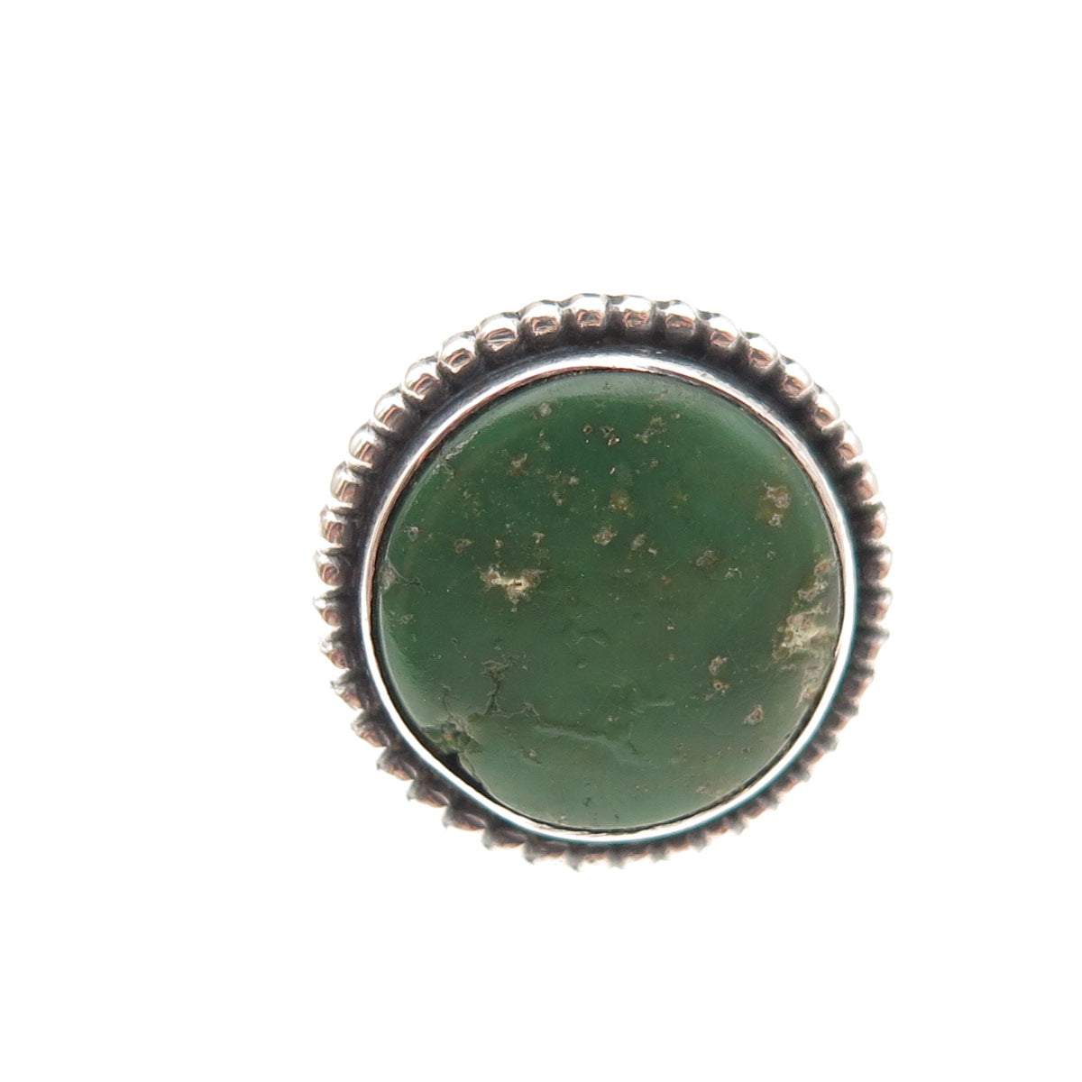 Old Pawn Sterling Silver Vintage Southwestern Royston Turquoise Ring Size 5.75