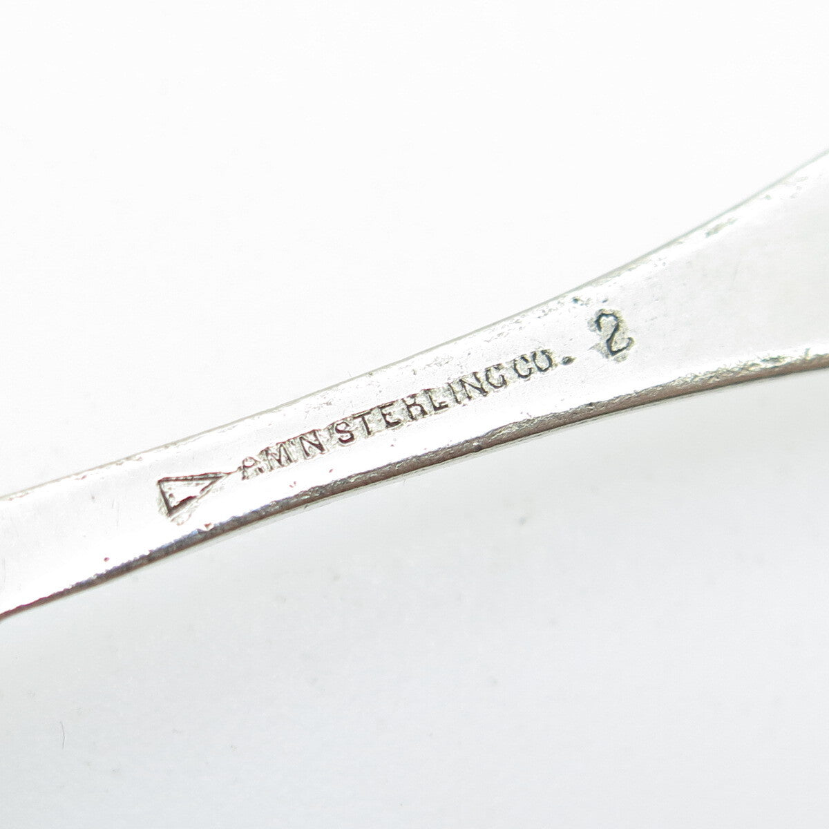 American Sterling Co. 925 Sterling Silver Antique Art Deco Salt & Spices Spoon