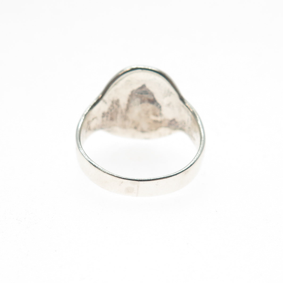 925 Sterling Silver Vintage Celtic Knot Oxidized Ring Size 7.25