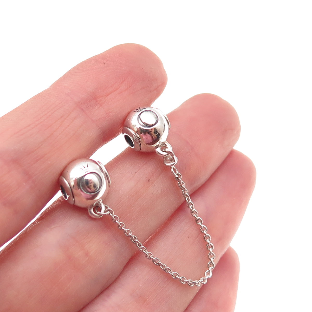 Pandora 925 Sterling Silver Essence Safety Chain